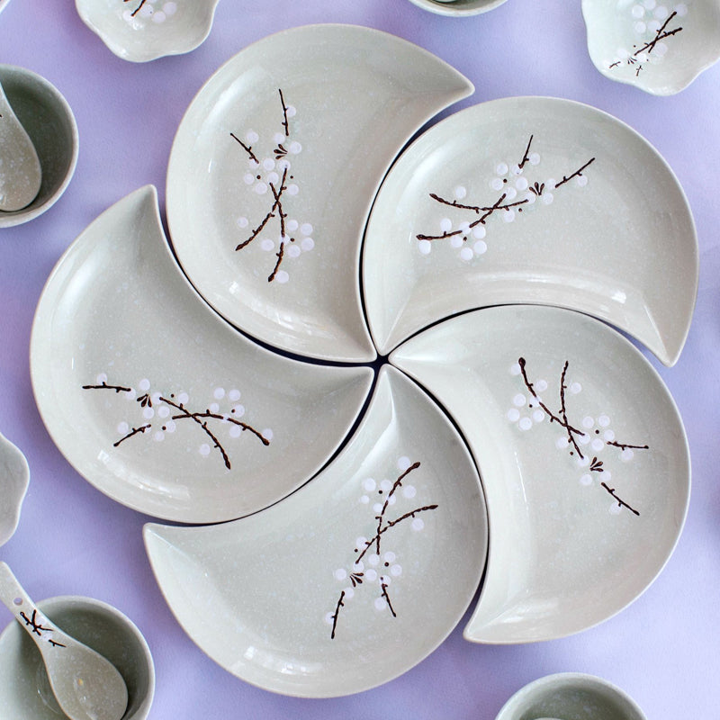 Lunar Ceramic Plate Set