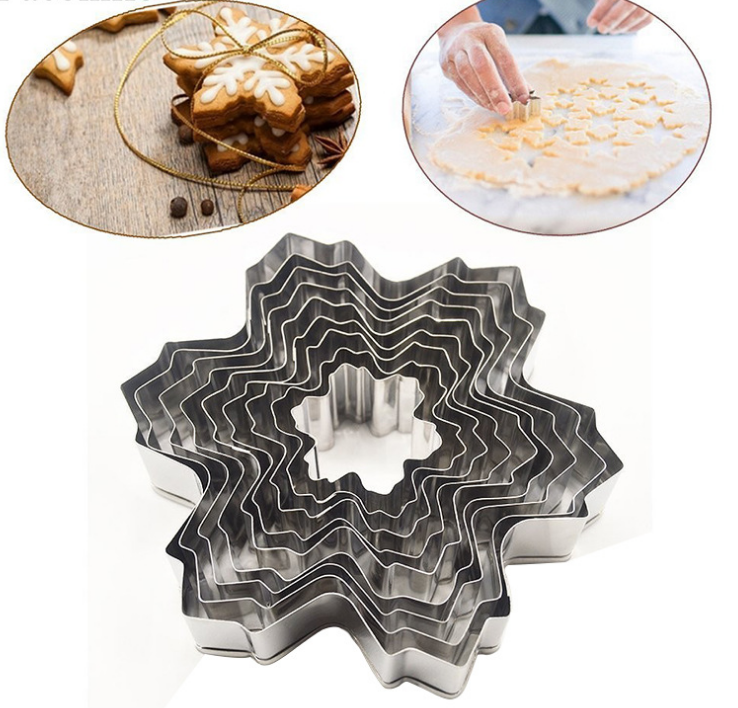 Stainless Steel Snowflake Cookie Cutter